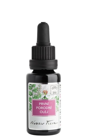První porodní olej: 20 ml
