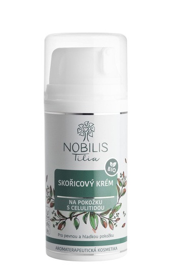 Skořicový krém na pokožku s celulitidou: 100 ml