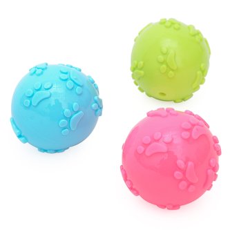 Reedog Fantastic pískací, gumový míček, 6 cm-Zelená