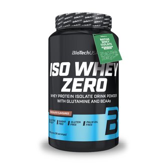 BioTech Iso Whey Zero 908 g chocolate (čokoláda)