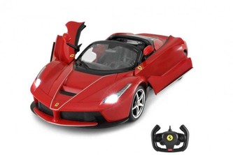 Auto RC Ferrari LaFerrari Aperta plast 34cm na batérie v krabici 44x18x25, 5cm
