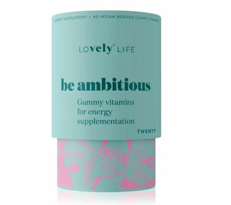 Vely Be ambitious gumové vitamíny pro doplnění energie 60 ks