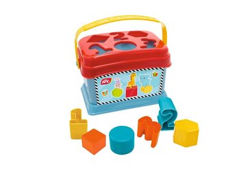 Set na hranie 3v1 - vkladačka a pyramída