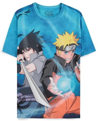 Tričko Naruto Shippuden - Naruto & Sasuke AOP M