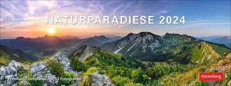Naturparadiese Premium-Tischplaner 2024