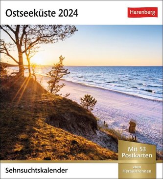Ostseeküste Sehnsuchtskalender 2024