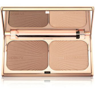 Charlotte Tilbury Konturovací paletka Light - Medium Filmstar Bronz & Glow (Face Sculpt And Highlighter) 22 g woman
