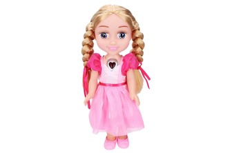 Bábika Maruška spievajúca česky 34cm na batérie v krabici 21x40x12cm