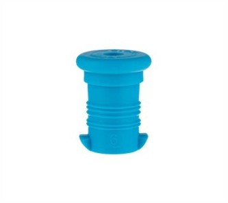 R&B Zdravá lahev Zátka 4 ks Modrá fluo