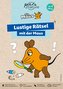 Lustige Rätsel mit der Maus. Bunter Rätselblock für Kinder ab 4 Jahren