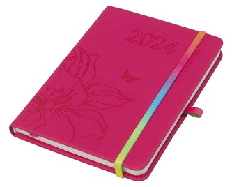 Kalendarz 2024 B6 tygodniowy Hip hop różowy