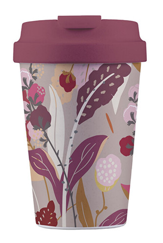 Bioloco Ekologický cestovní hrnek Wild flowers 350ml