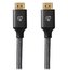 NEDIS PROFIGOLD Ultra High Speed HDMI kabel/ konektor HDMI - konektor HDMI/ 8K/ bavlna/ antracit/ BOX/ 3m