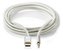 NEDIS PROFIGOLD USB-C/USB 2.0 adaptér/ USB-C zástrčka - 3,5 jack mm zástrčka/ nylon/ stříbrný/ BOX/ 1m