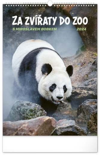 Za zvířaty do zoo 2024 - nástěnný kalendář
