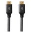 NEDIS PROFIGOLD Ultra High Speed HDMI kabel/ konektor HDMI - konektor HDMI/ 8K/ bavlna/ antracit/ BOX/ 5m
