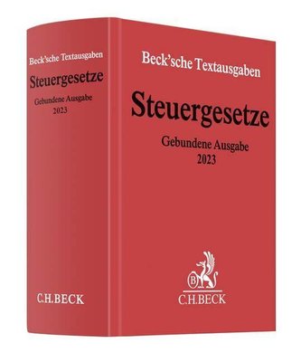 Steuergesetze Gebundene Ausgabe 2023