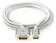 NEDIS PROFIGOLD HDMI kabel/ konektor HDMI - DVI-D 24+1 zástrčka/ bavlna/ stříbrný/ BOX/ 2m