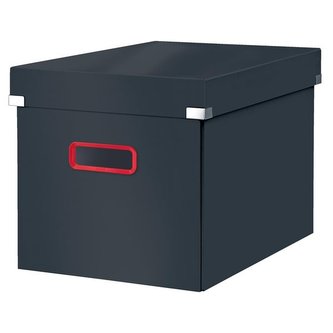 Krabice Click & Store Leitz Cosy-velik.L(A4),šedá