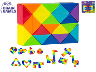 Brain Games hlavolam had barevný 12dílků 2ks na kartě