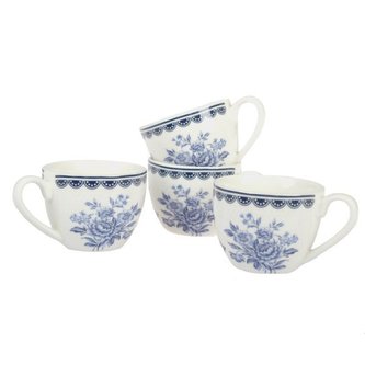 Porcelánový hrnek - sada 4ks, 1/16