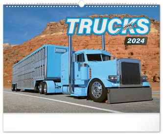 Trucks 2024 - nástěnný kalendář
