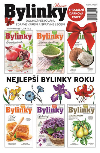 Najlepšie bylinky roku - darčekové balenie 6 knižiek