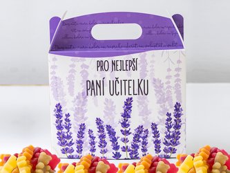 LIPOO DÁRKOVÝ BOX PRO PANÍ UČITELKU levandule LIPOO DÁRKOVÝ BOX PRO PANÍ UČITELKU levandule