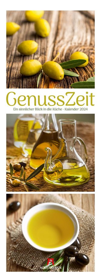 GenussZeit -  Ein sinnlicher Blick in die Küche Triplet-Kalender 2024