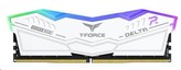 DIMM DDR5 32GB 6400MHz, CL40, (KIT 2x16GB), T-FORCE DELTA RGB, white