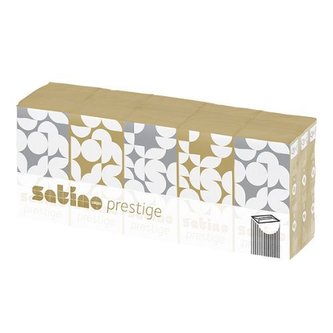 SATINO papírové kapesníčky 4 vrstvé, 15 ks