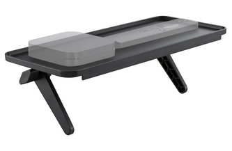 Neomounts  AWL28-220BL1 / Universal Multimedia/Camera Shelf - 30 cm wide / Black