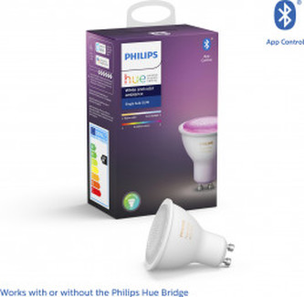 Hue Bluetooth LED žárovka GU10 6,5W 250lm 2200-2700K, 16 mil.barev
