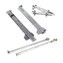 DELL statické ližiny (static rack rails) pro 2/4 pozice/ pro PowerEdge R210/ R310/ R410/ R415/ R230/ R220/ R210 II/R240