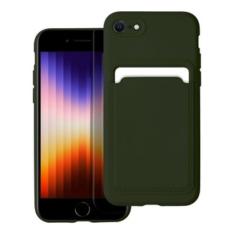 Smarty Card kryt iPhone 7 / 8 / SE 20/22 zelený