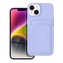 Smarty Card kryt iPhone 14 fialový