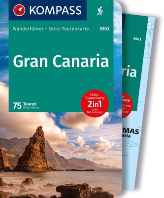 KOMPASS Wanderführer Gran Canaria, 75 Touren