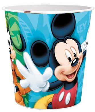 KOŠ NA ODPADKY MICKEY 5L, PRŮMĚR 21 CM, PLAST