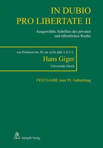 In dubio pro libertate II