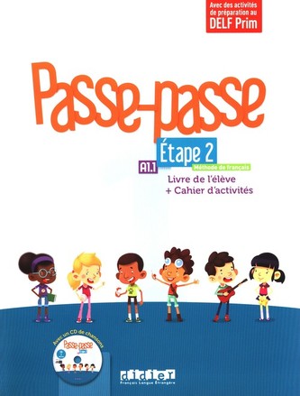Passe-Passe Etape 2 Livre de l'eleve + Cahier d'activites + CD