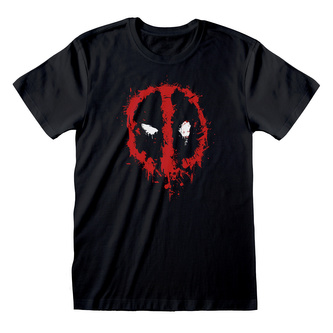Pánské tričko Marvel|Deadpool: Splat (2XL) černé bavlna