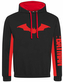 Pánská mikina DC Comics|Batman: Icon And Text (XL) černá bavlna