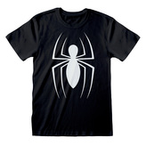 Pánské tričko Marvel Comics|Spiderman: Classic Logo (XL) černé bavlna