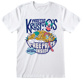 Pánské tričko The Simpsons|Simpsonovi: Frosted Crusty Q's (M) bílá bavlna