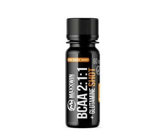 Maxxwin - BCAA + glutamine shot 60 ml - višeň
