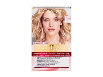 L'Oréal Paris Excellence Barva na vlasy Creme Triple Protection 1 ks 8,13 Blond Light Beige pro ženy