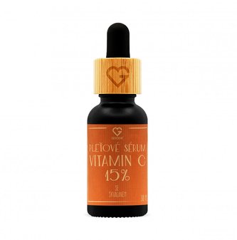 Pleťové sérum Vitamin C 15% se skvalanem 30 ml