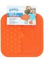 Lízací podložka oranžová 21cm
