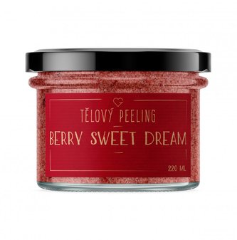 Tělový peeling - Berry sweet dream 220 ml