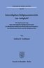 Interreligiöser Religionsunterricht: (un-)möglich?
